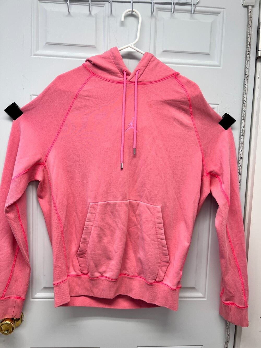 Women's Pink Air Jordan Lg Hoodie Baseball NBA NOC3578